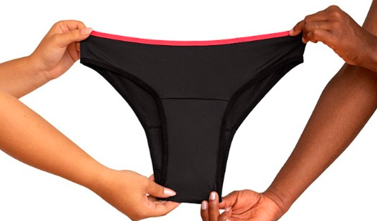 Inovação sustentável: calcinha reutilizável evita o descarte de até 400 absorventes por ano